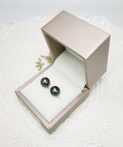 《限時》大溪地黑珍珠耳環