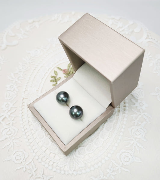 《限時》大溪地黑珍珠耳環
