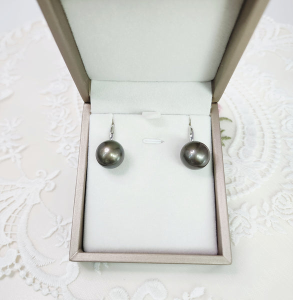 《限時》大溪地黑珍珠耳環