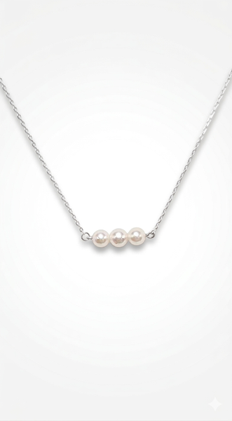 純粹自然-Akoya珍珠頸鏈