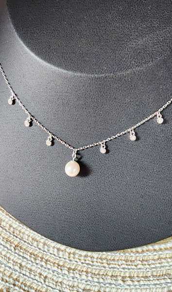 高貴典雅Akoya珍珠頸鏈