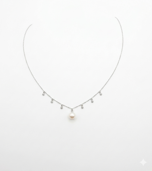 高貴典雅Akoya珍珠頸鏈