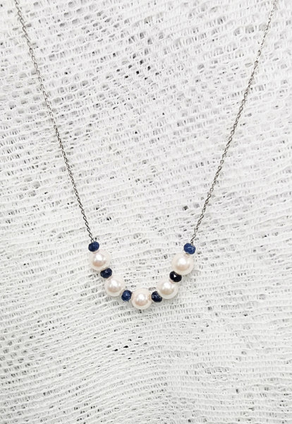 純粹自然-Akoya珍珠頸鏈