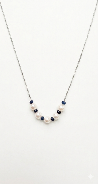 純粹自然-Akoya珍珠頸鏈