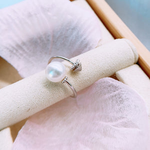 《感恩美麗》-日本Akoya珍珠18K指環